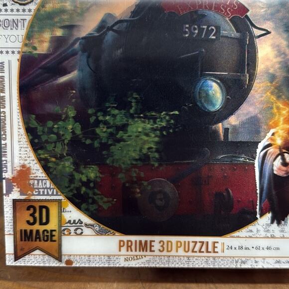 Wizarding World Harry Potter 3d image prime 500 piece puzzle 24 x 18 in Hogwarts - Picture 3 of 7